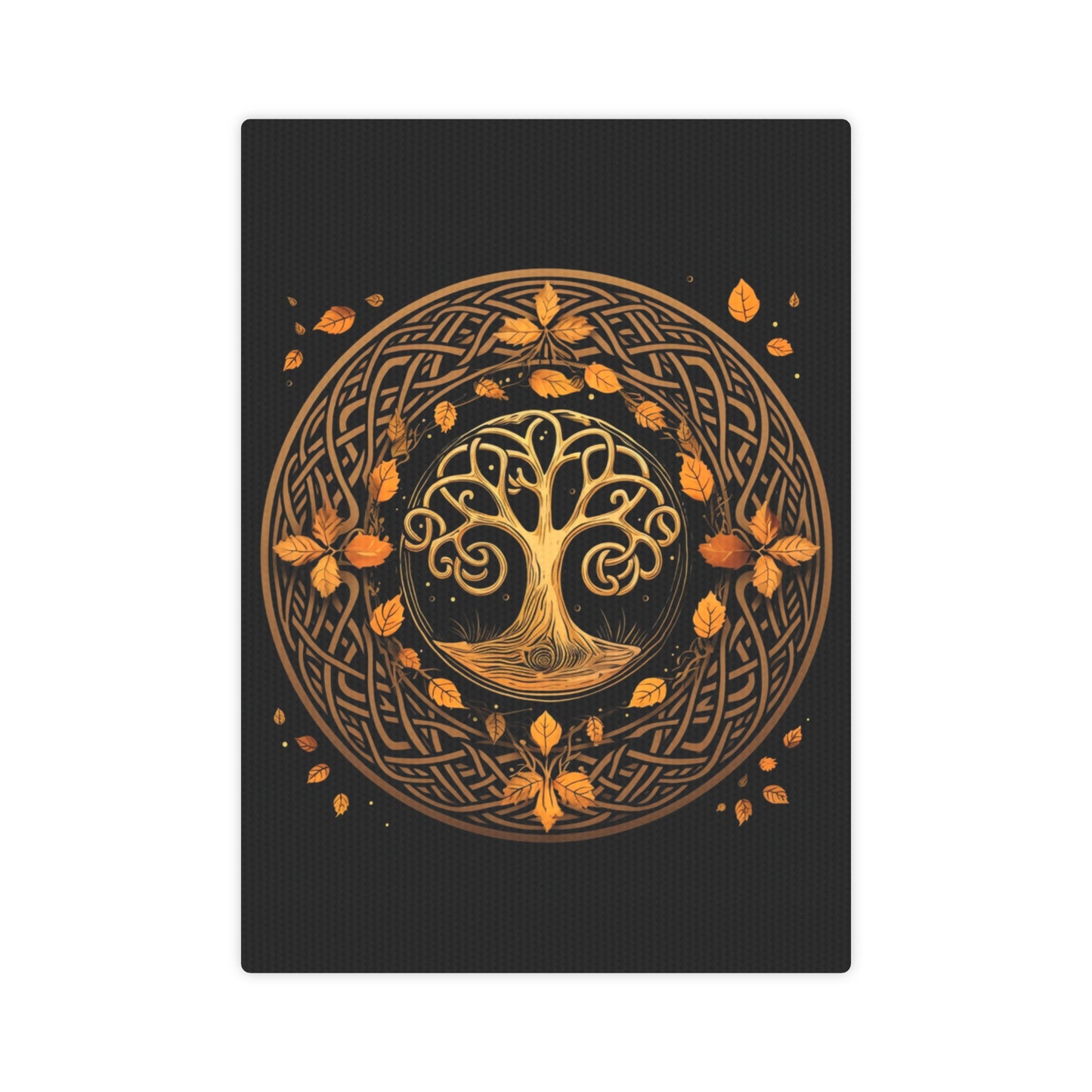 Celebrating Samhain - The Celtic Wheel of the Year Series: Book 1 by Rionna Morgan, rionnamorgan.com, whitneymorganmedia.com, Halloween, Samhain, The Celtic Knot Canvas Photo Tile